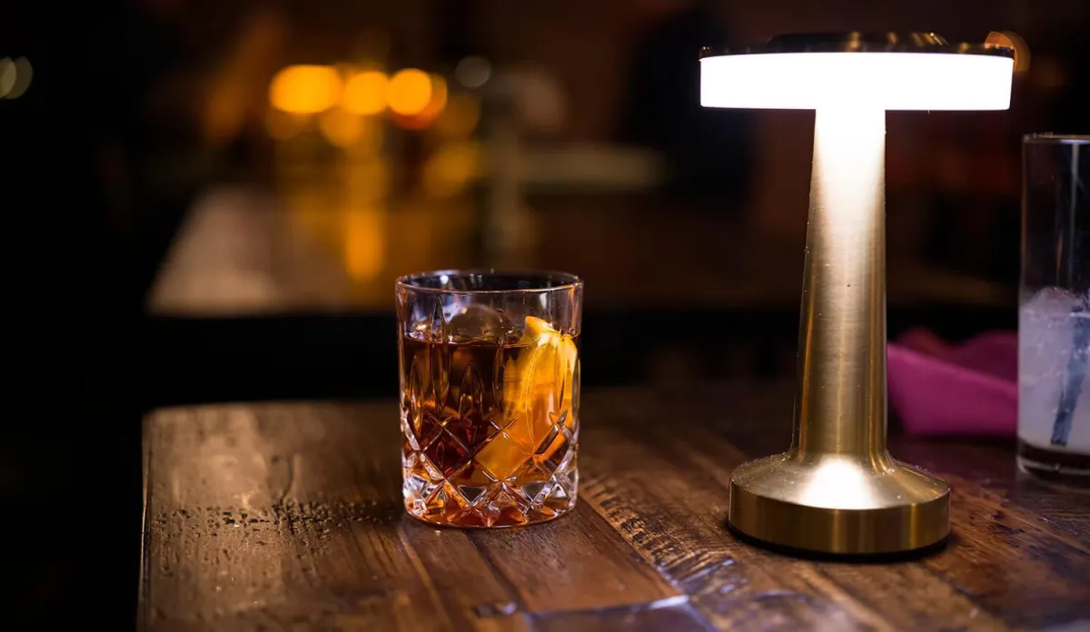 Chilling at the bar is the best way to go.