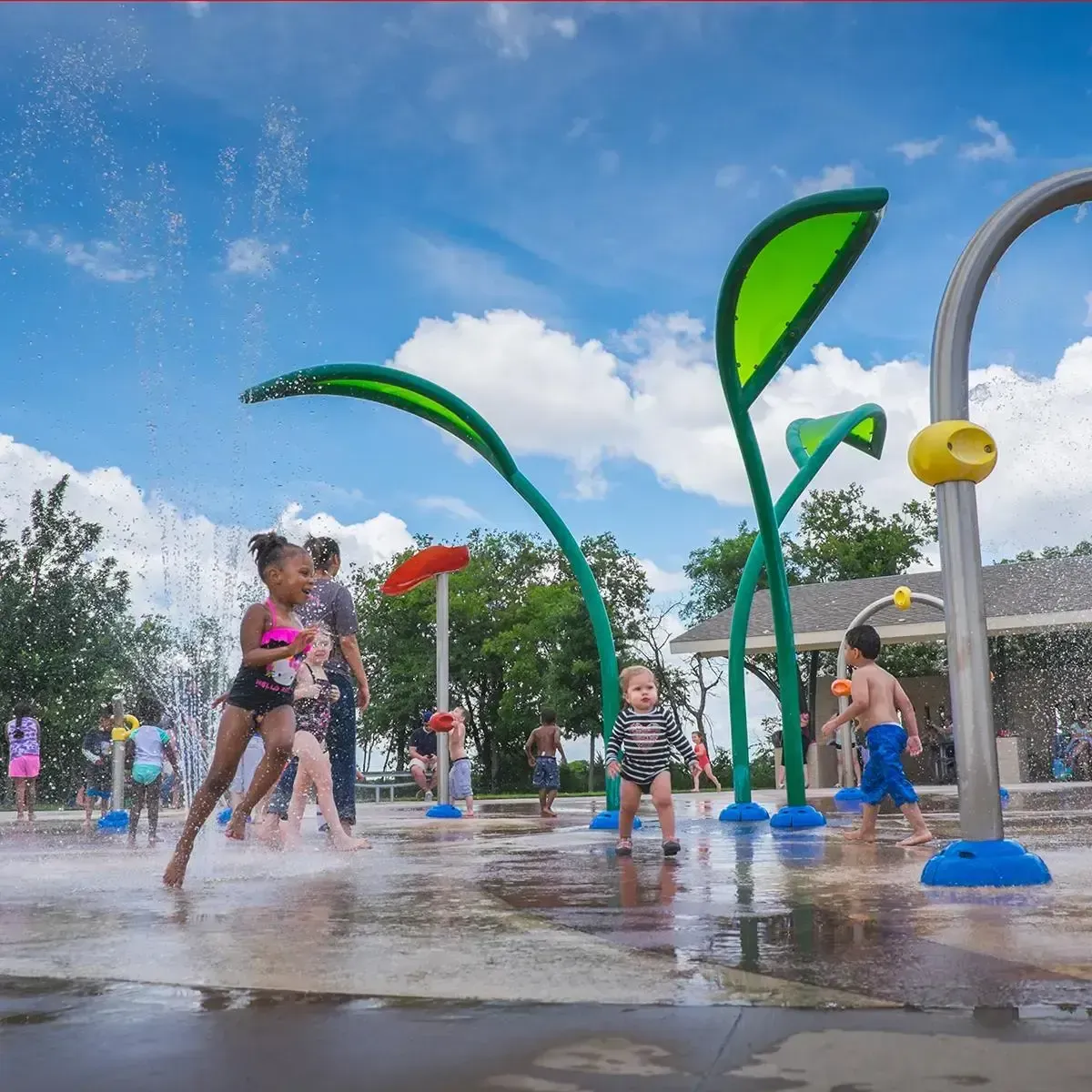 Kids will enjoy spending their splashing time at Frisco Water Park.