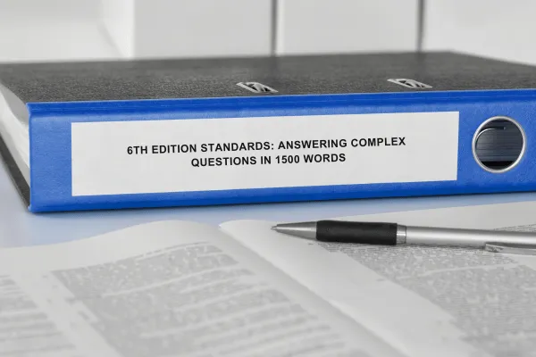 6th Edition Assessment Standards Vol 6