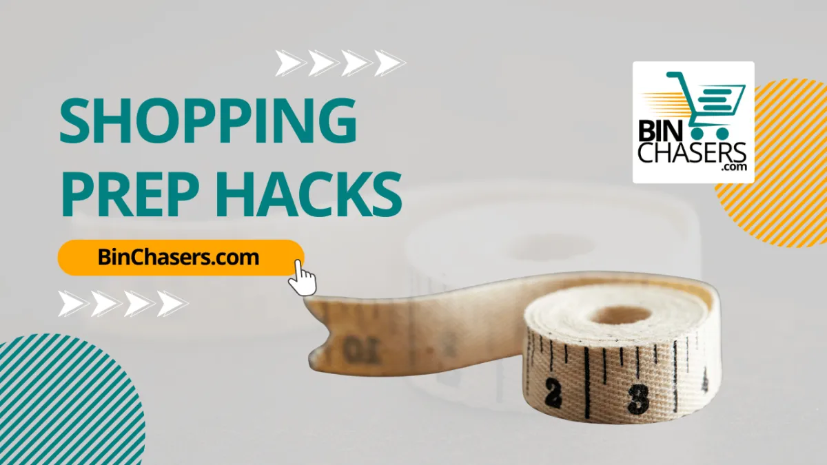 Shopping Prep Hacks