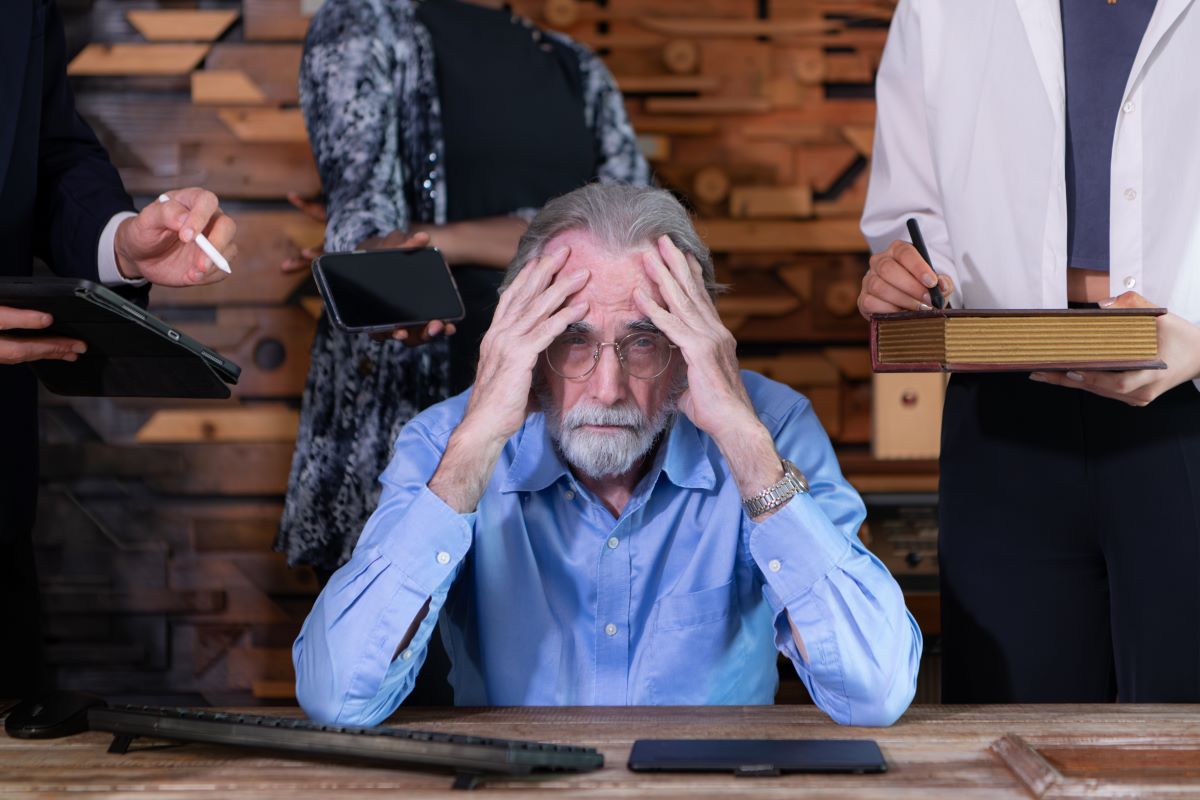 Overwhelmed Business Owner