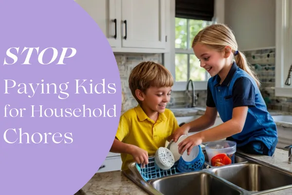 Don't Pay Kids for Household Chores