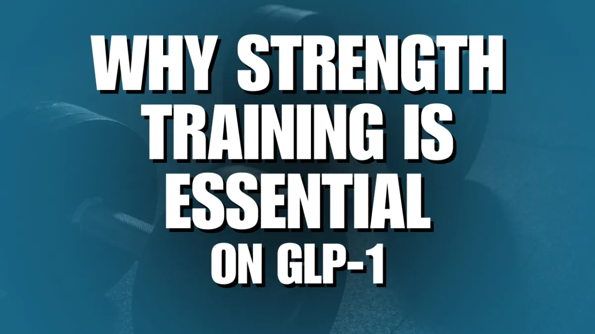 Coach Trev demonstrating strength training for GLP-1 clients at Game Changing Performance in Mundelein IL.