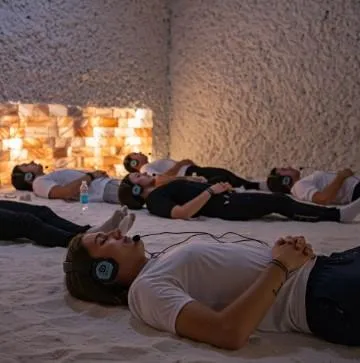 breath in salt cave