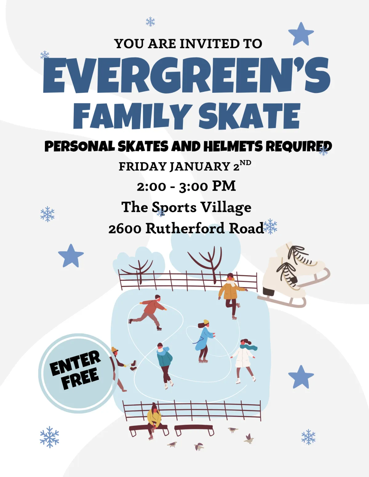 Evergreen Family Skate