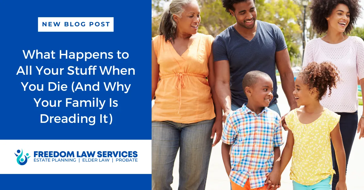 Multigenerational family walking together outdoors, representing estate planning and protecting loved ones’ future.