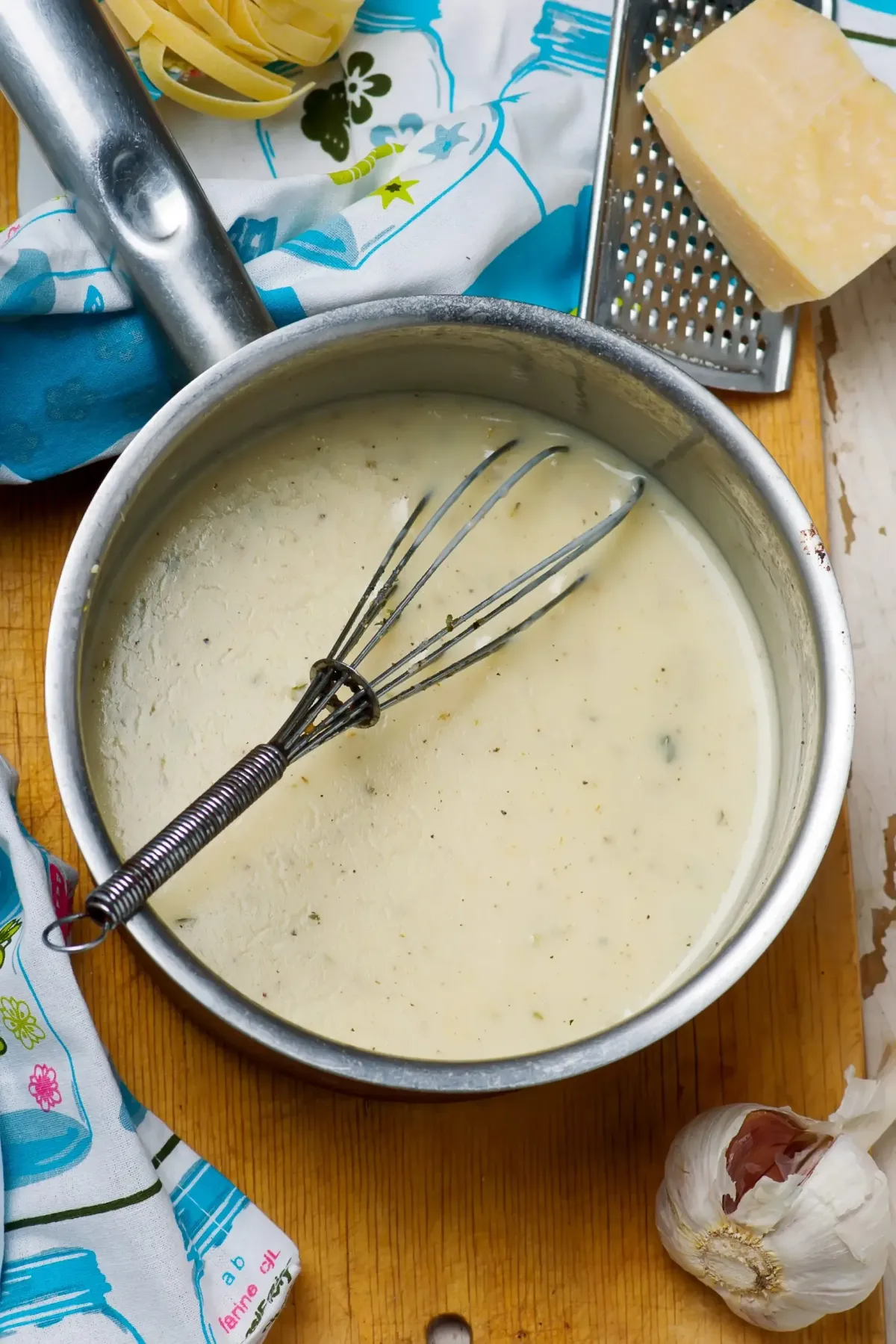 Mmmmm Alfredo Sauce!