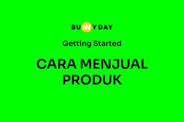 CARA MENJUAL PRODUK