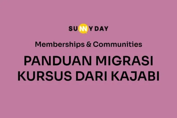 PANDUAN MIGRASI KURSUS DARI KAJABI 