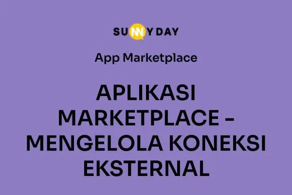 APLIKASI MARKETPLACE - MENGELOLA KONEKSI EKSTERNAL