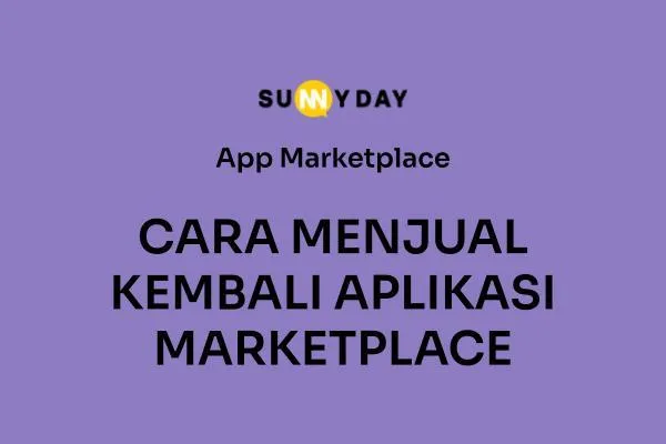CARA MENJUAL KEMBALI APLIKASI MARKETPLACE 
