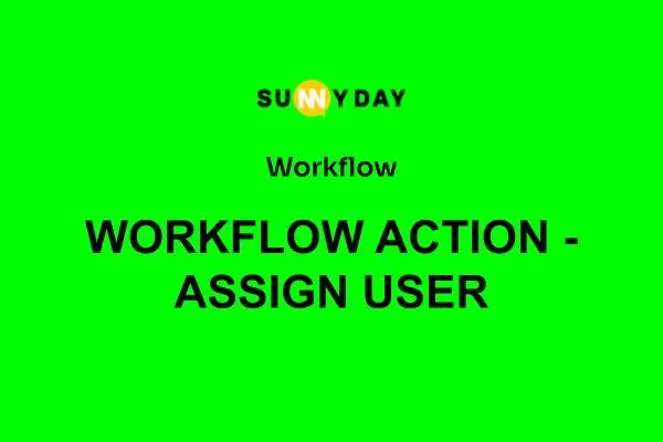 WORKFLOW ACTION - ASSIGN USER