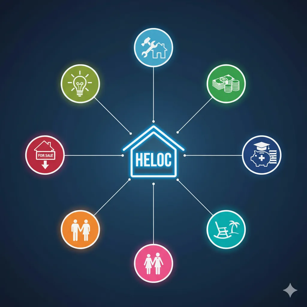 Usos Inteligentes de una Línea de Crédito sobre el Valor de la Vivienda (HELOC) en Estados Unidos