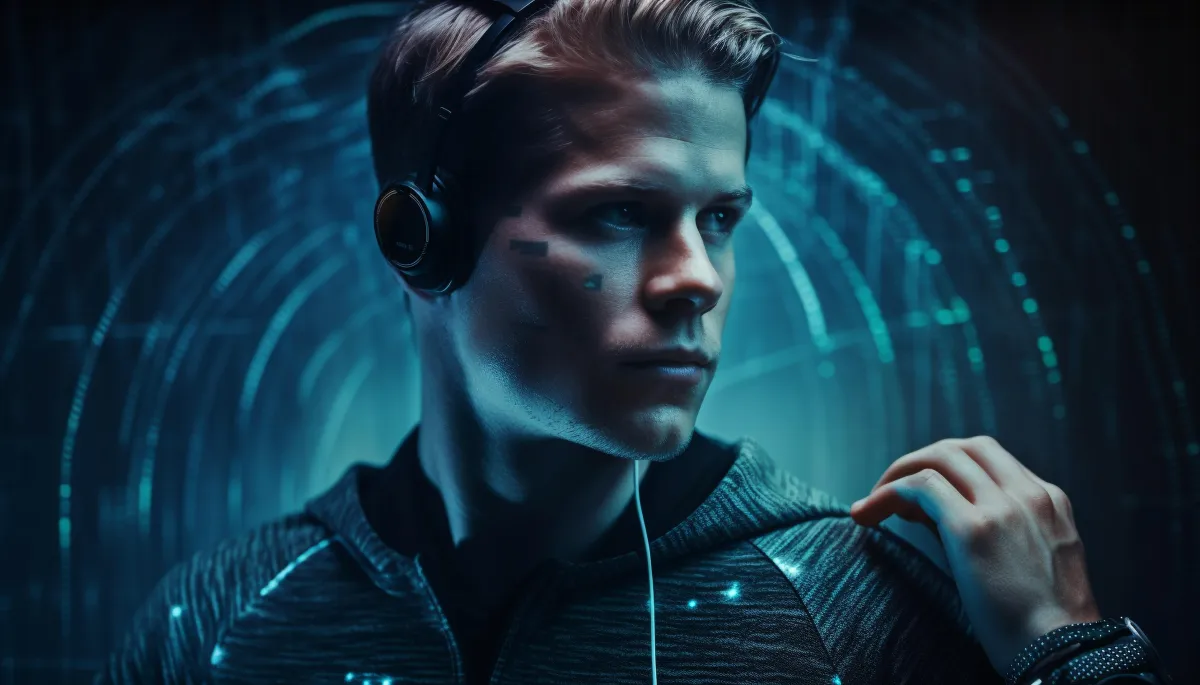 [Man wearing headphones, representing Pay-Per-Call trends and technology advancements in 2025