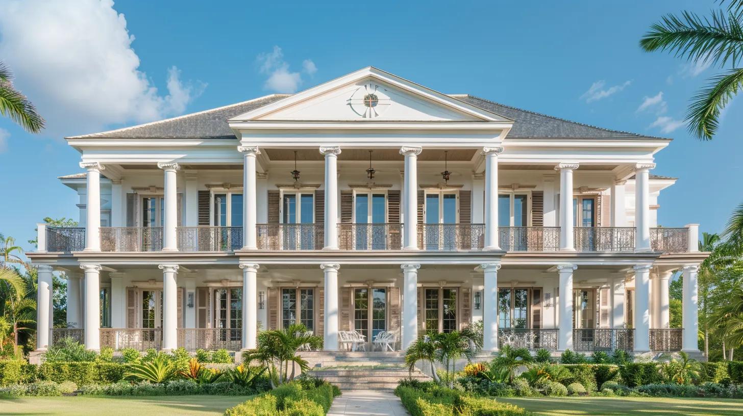 colonial architecture in custom homes