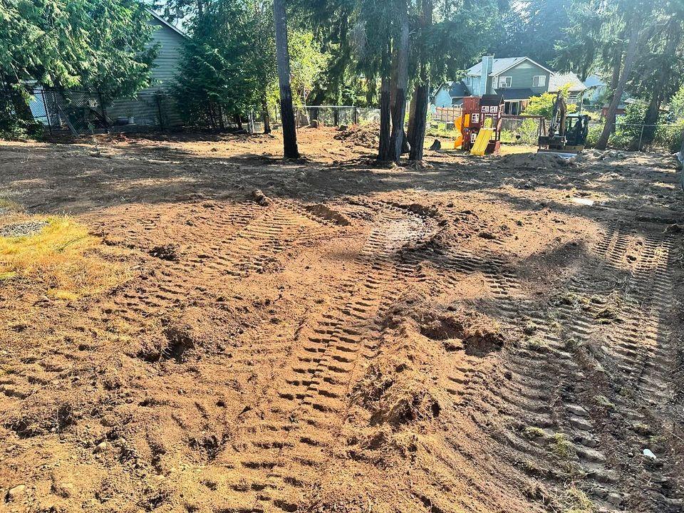 Land Clearing near Pierce County, Washington
