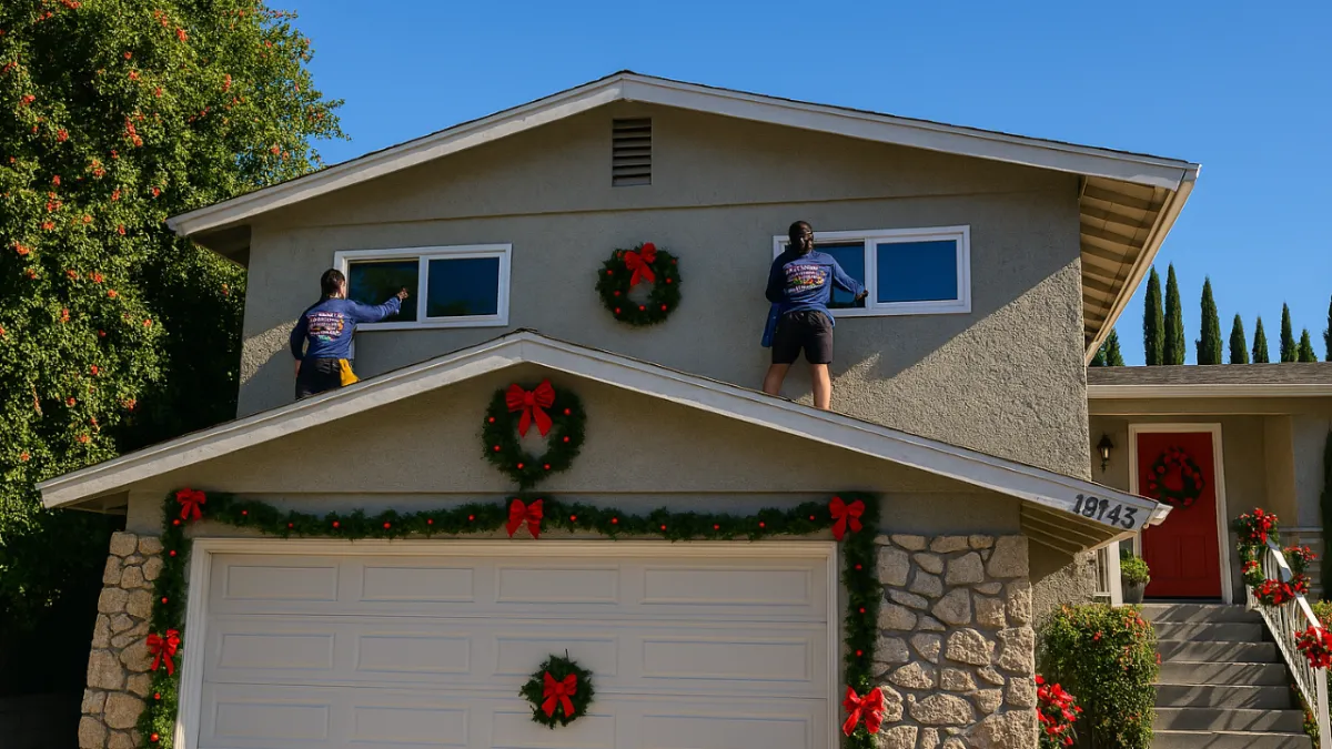 Preparing Your Los Angeles Property for the Holidays with Sparkling Windows