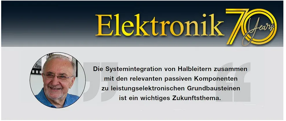 Trends in der Leistungselektronik der nächsten 5 bis 10 Jahre, auch interessant für Elektronikkonstrukteure