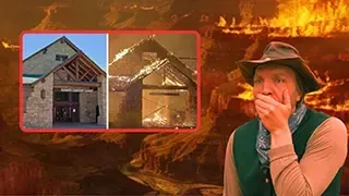 North Rim Burns