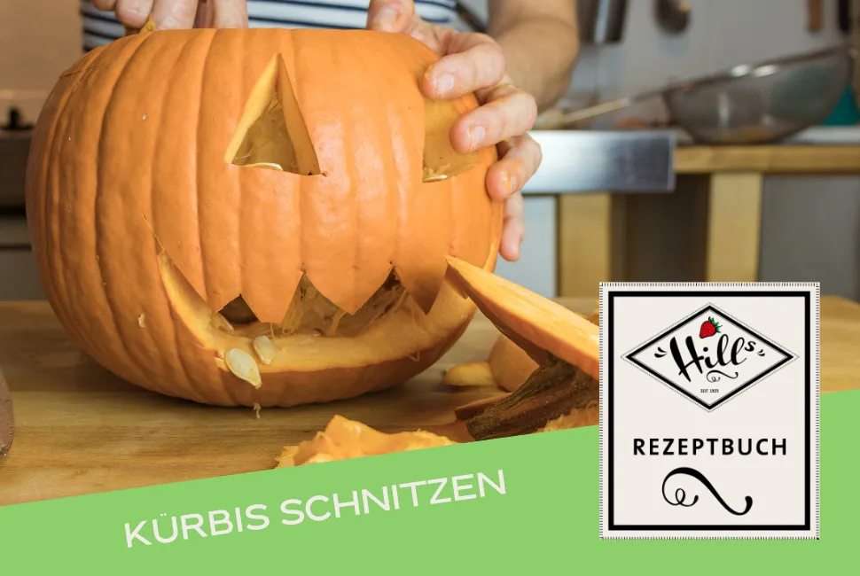 Halloween Kürbis schnitzen