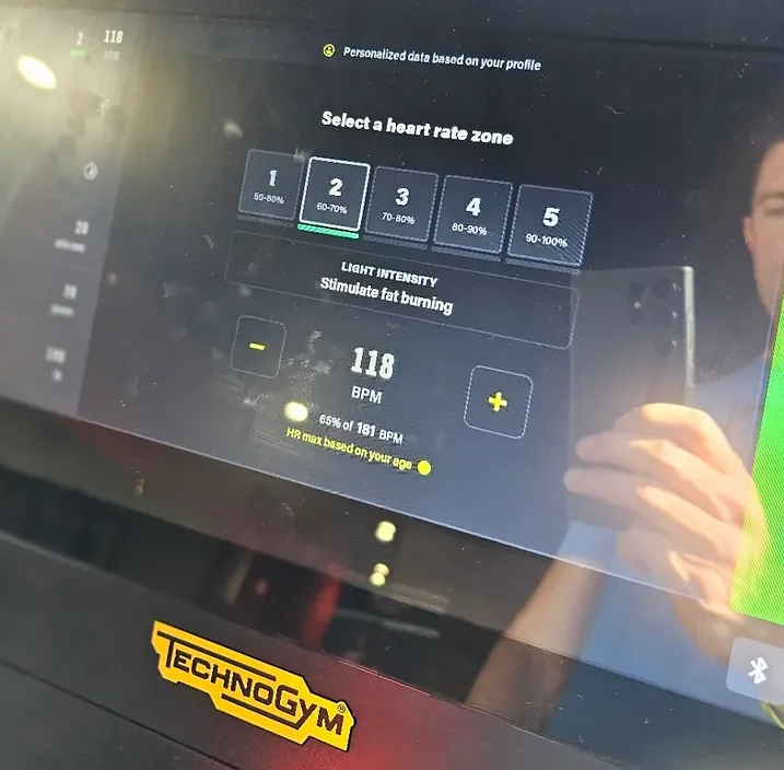 zone 2 training on technogym skillrun