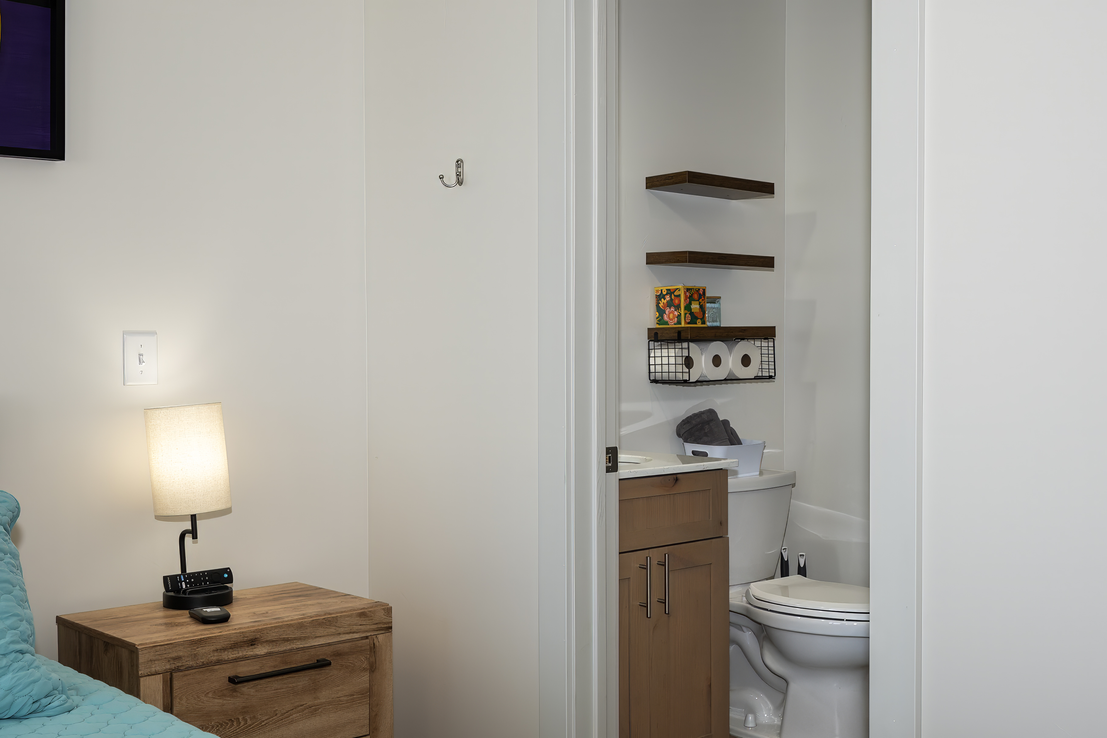 Teal Master Bathroom