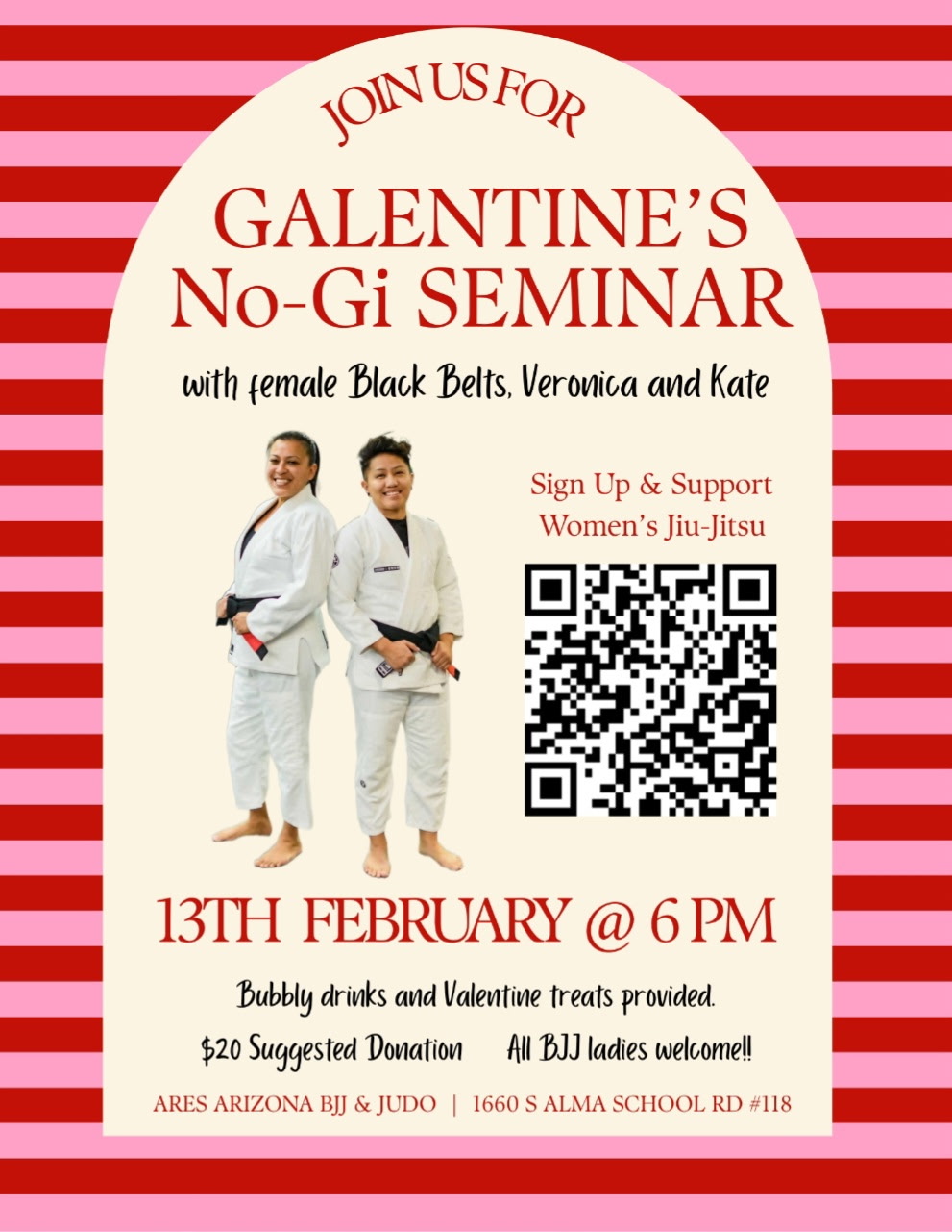 Galentine's No-Gi Seminar!