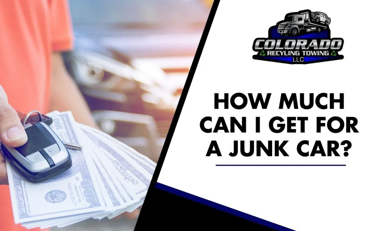 Customer receiving a quote for a junk car in Colorado