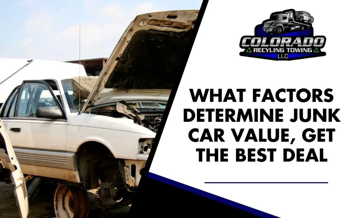 Vehicle parts being evaluated for scrap value