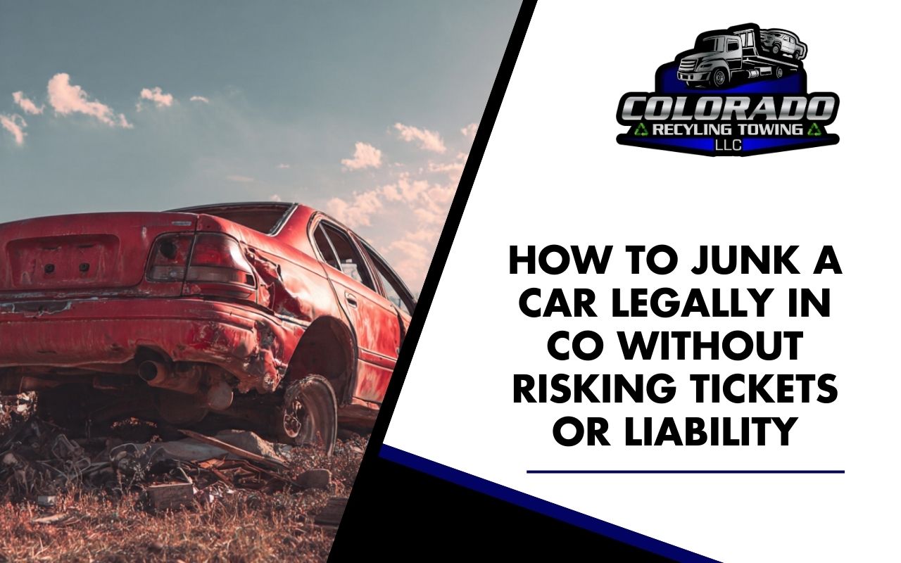 Junk car services in Aurora CO with towing and pickup