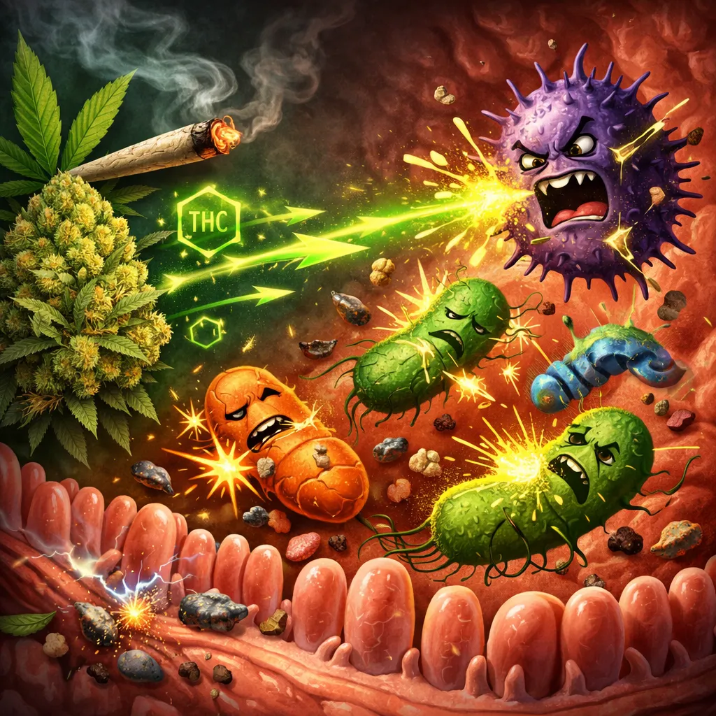 This is you Gut on THC- tip for relief