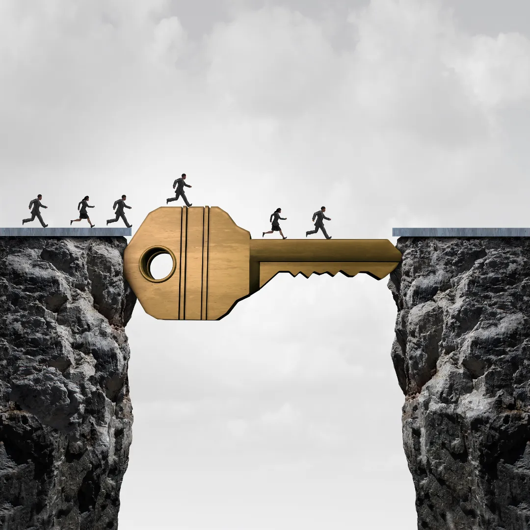 A key being SEO as the bridge to success.