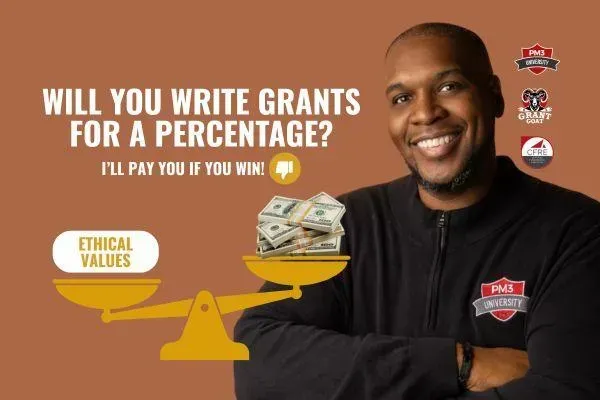 Why I Don’t Write Grants on Commission (And Neither Should You)