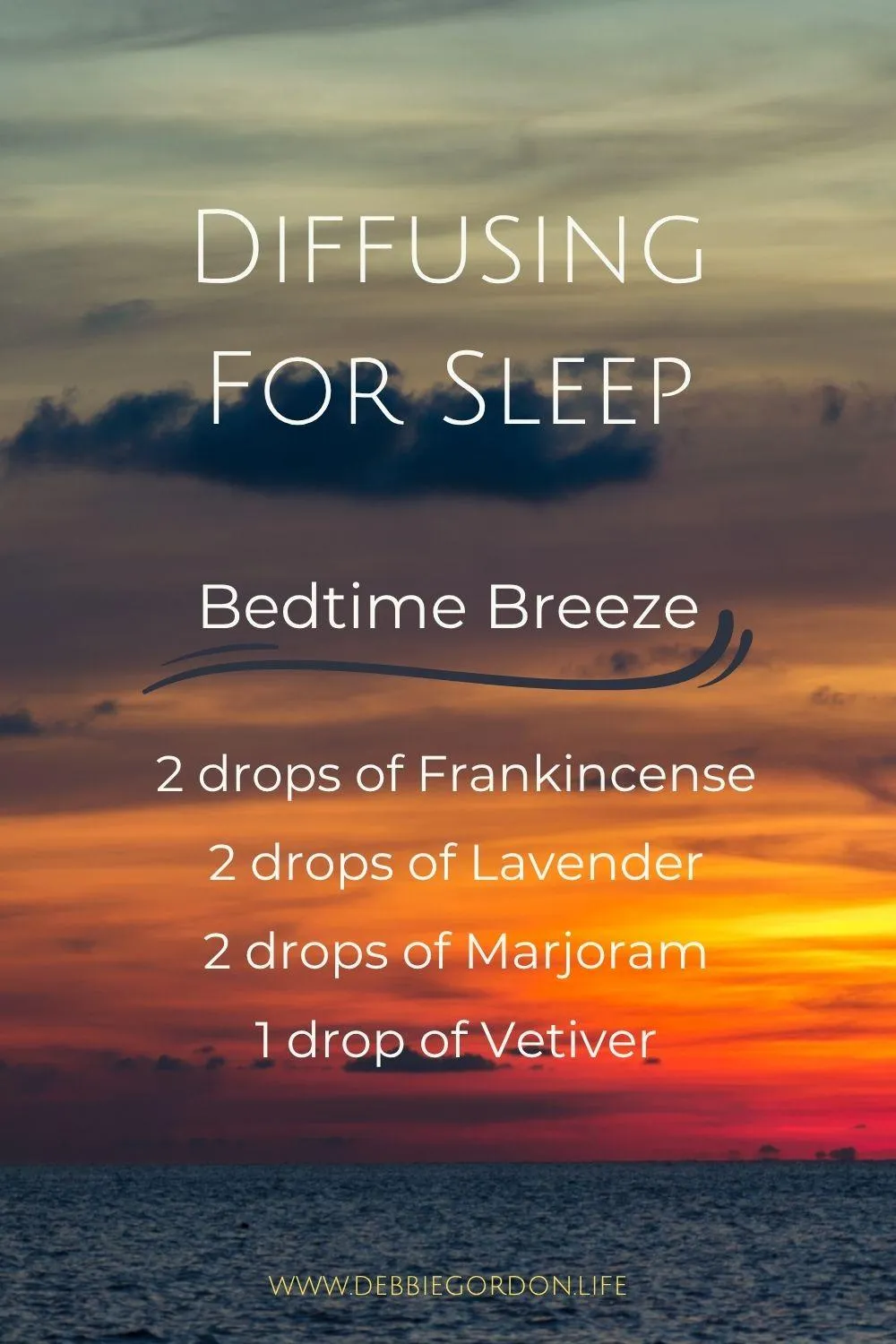 Bedtime Breeze Diffuser Recipe