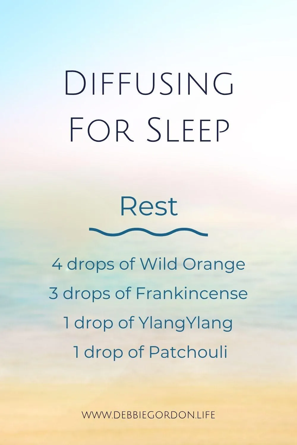 Rest Oil Diffuser Recipe