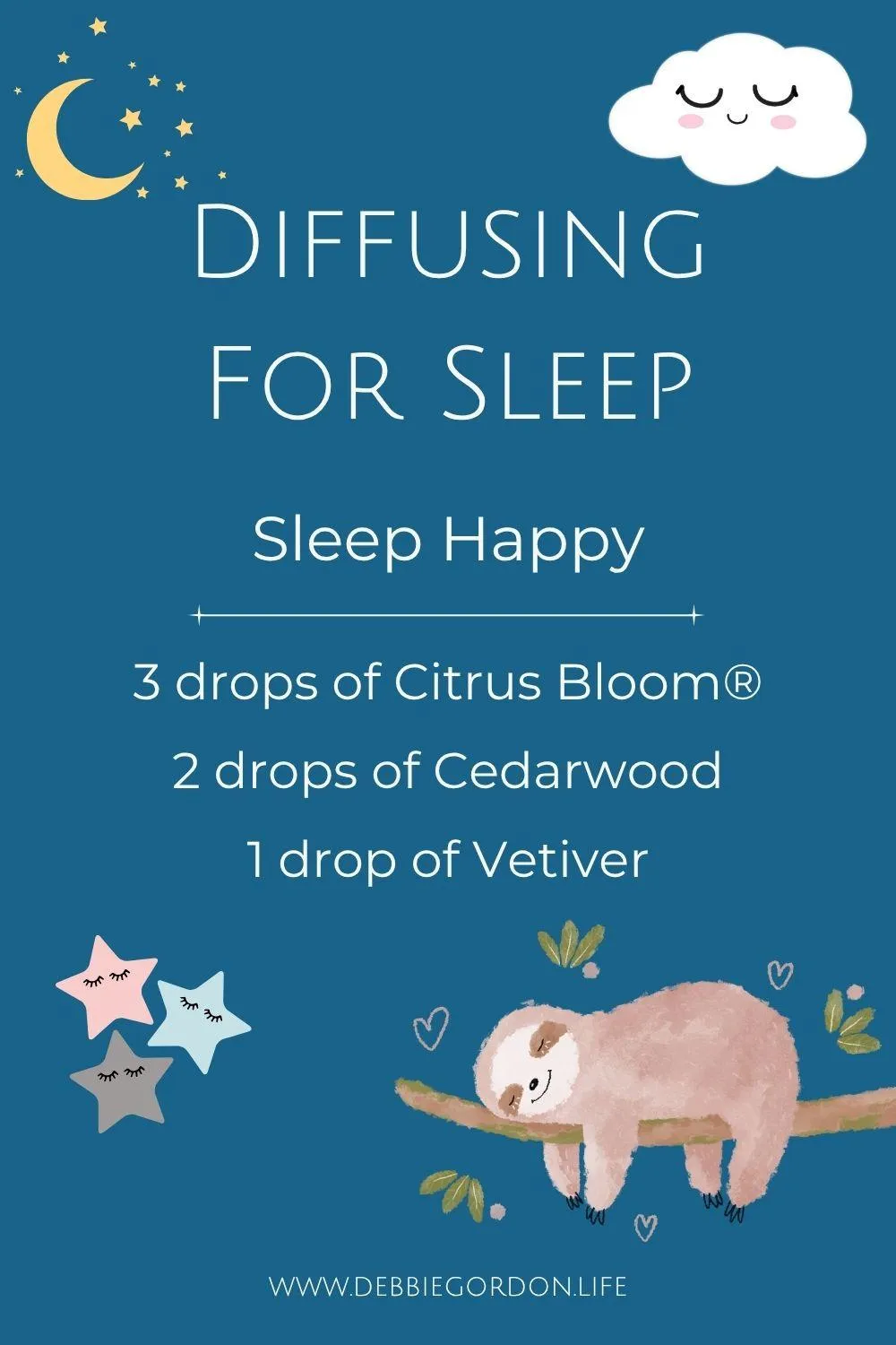 Sleep Happy Oil Diffuser Recipe