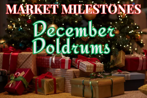 Market Milestones: December Doldrums