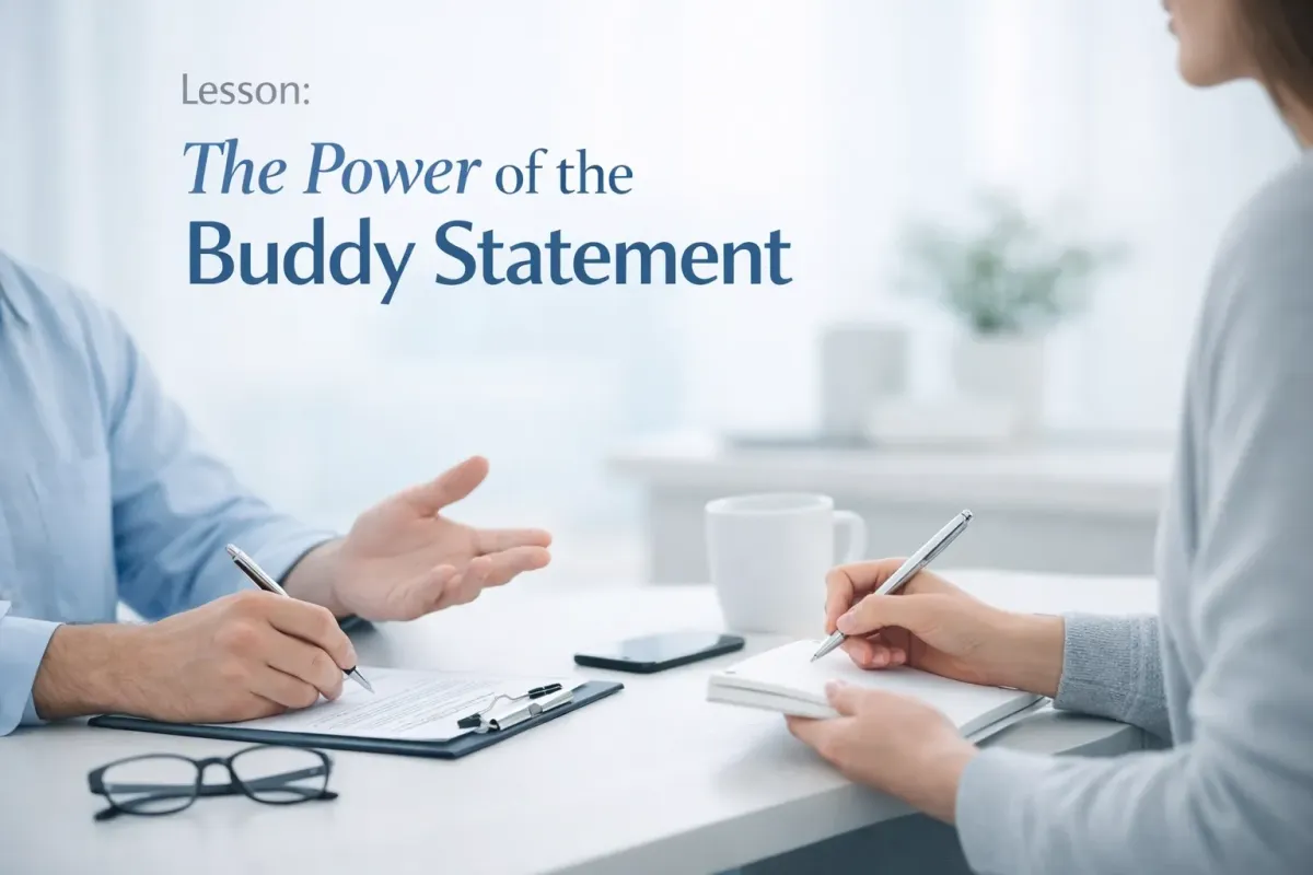 The Power of the Buddy Statement