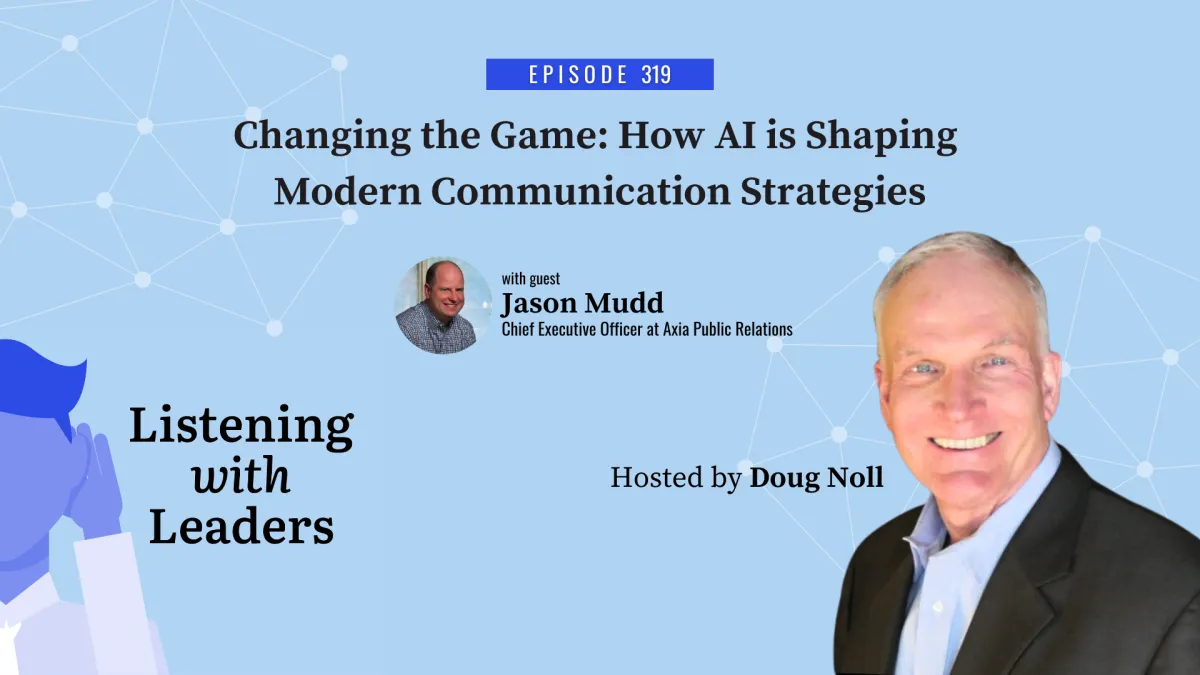 319 - Changing the Game: How AI is Shaping Modern Communication Strategies