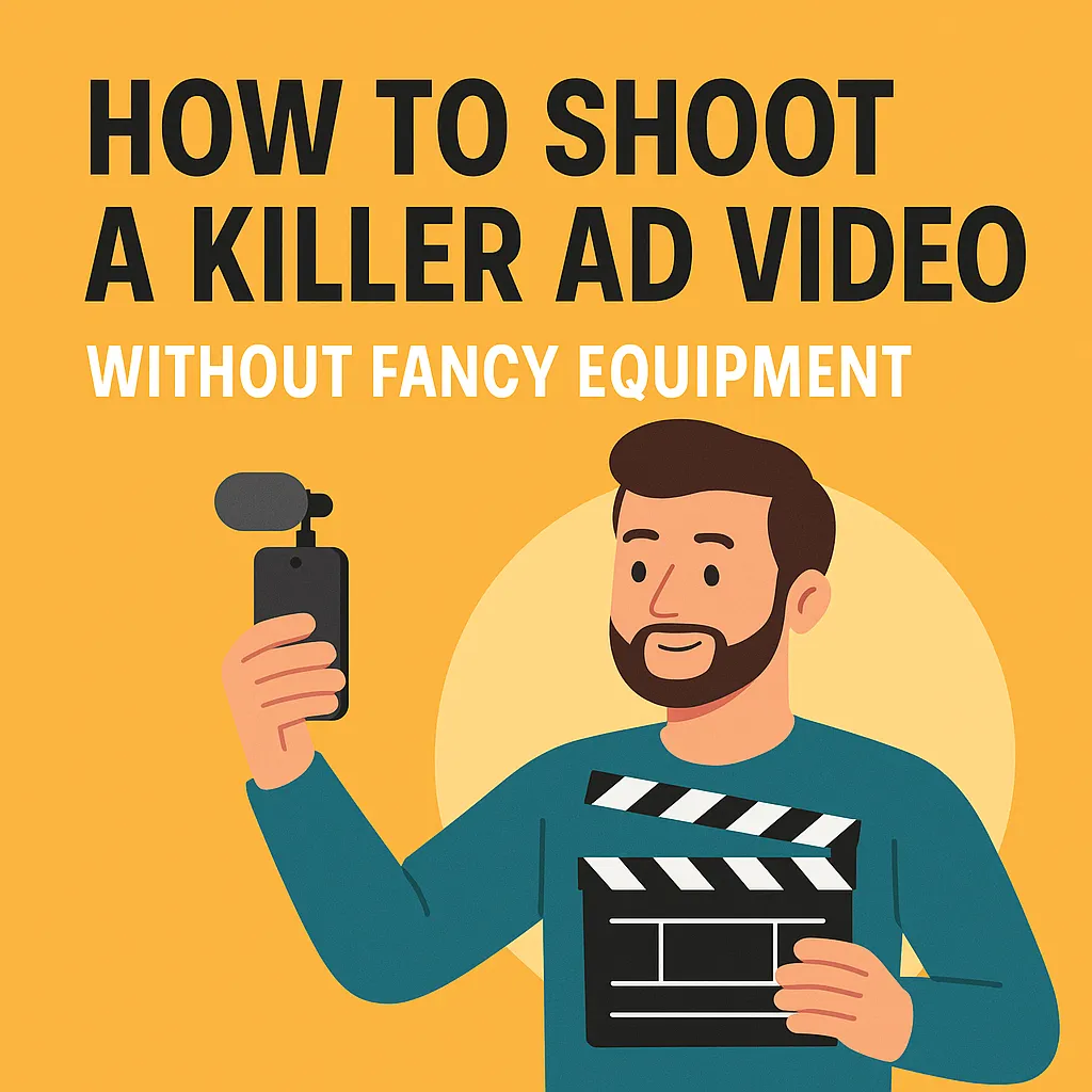 Shooting an Ad Video Using Everyday Resources