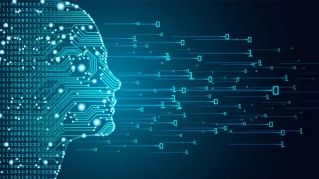 Image of a digital head