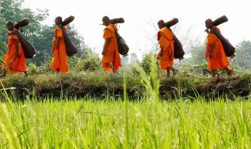 Buddhist in the field
