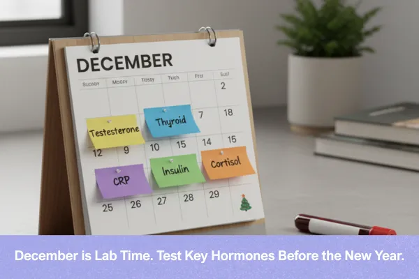 The December Hormone Checklist: 5 Labs to Run Before the New Year