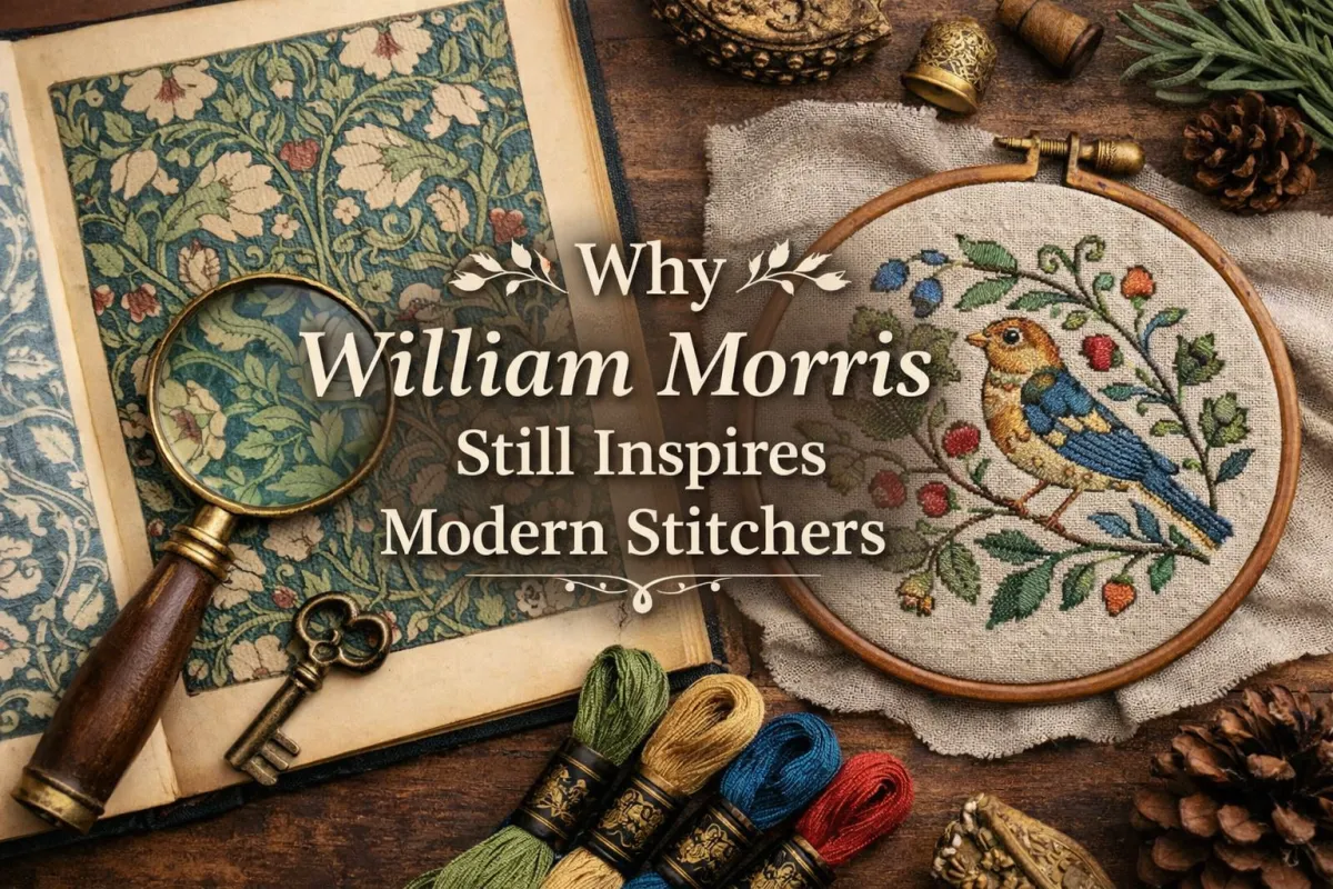 Why William Morris Still Inspires Modern Stitchers
