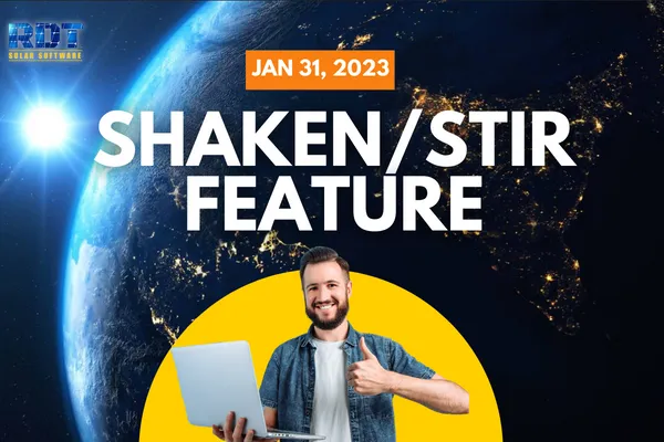 RDT Logo with text that says 'Shaken/Stir Feature' and date labelled 'January 31, 2023'