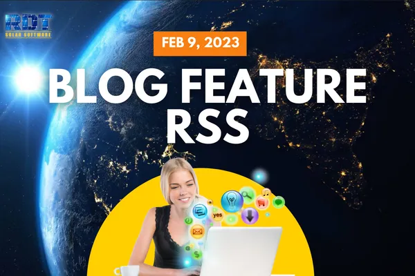 RDT Logo with text that says 'Blog Feature RSS' and date labelled 'Feb 9, 2023'