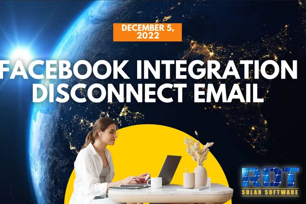 Facebook Integration Disconnect Email