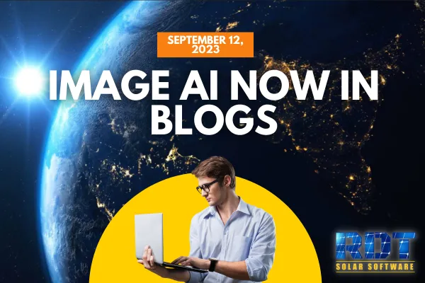 RDT Logo with text that says 'Image AI Now in Blogs' and date labelled 'Sep 12, 2023'