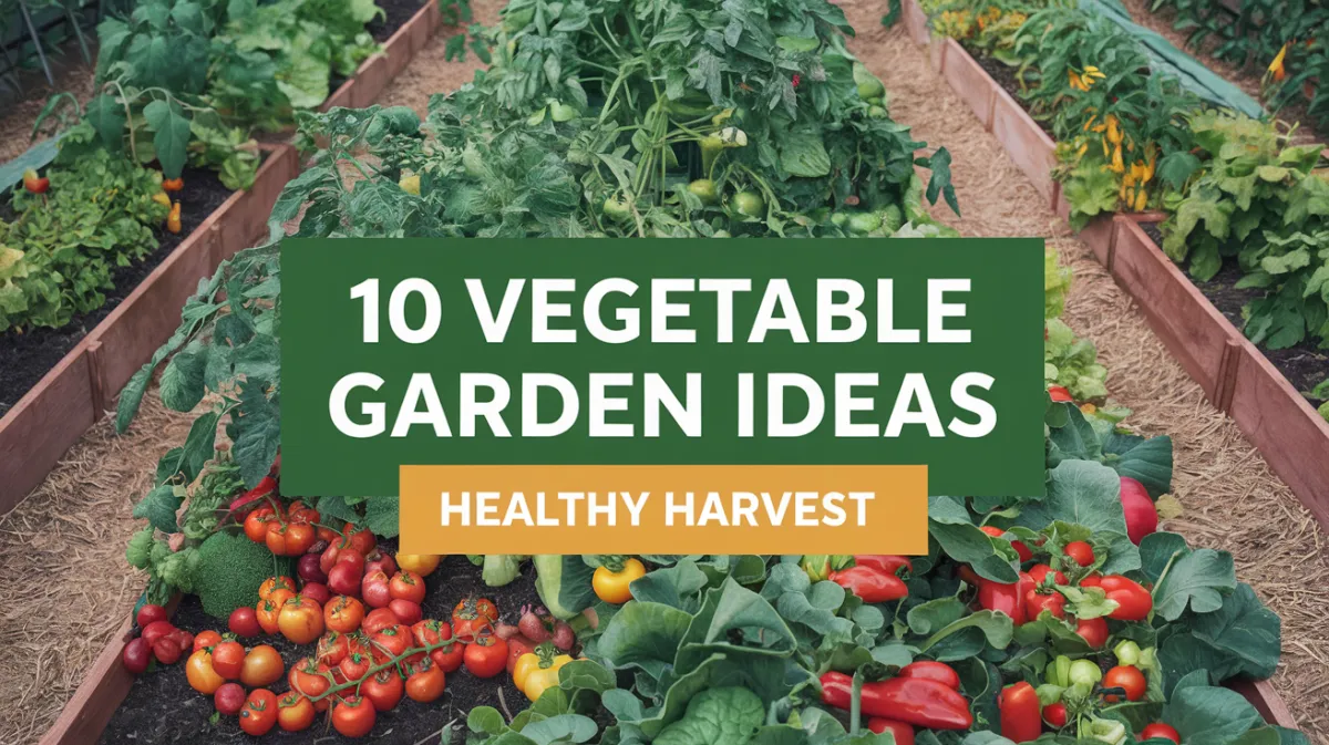 10 Vegetable Garden Ideas for a Healthy Harvest