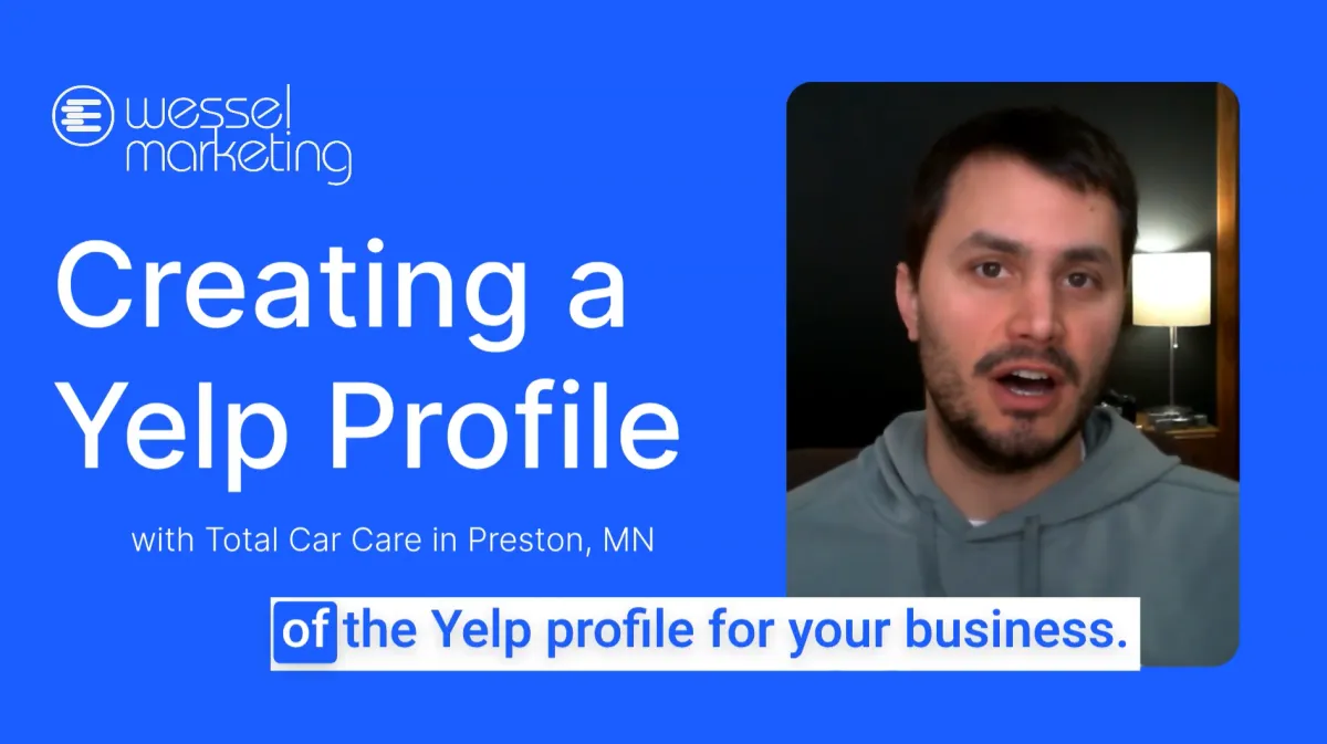 Creating your Yelp Profile